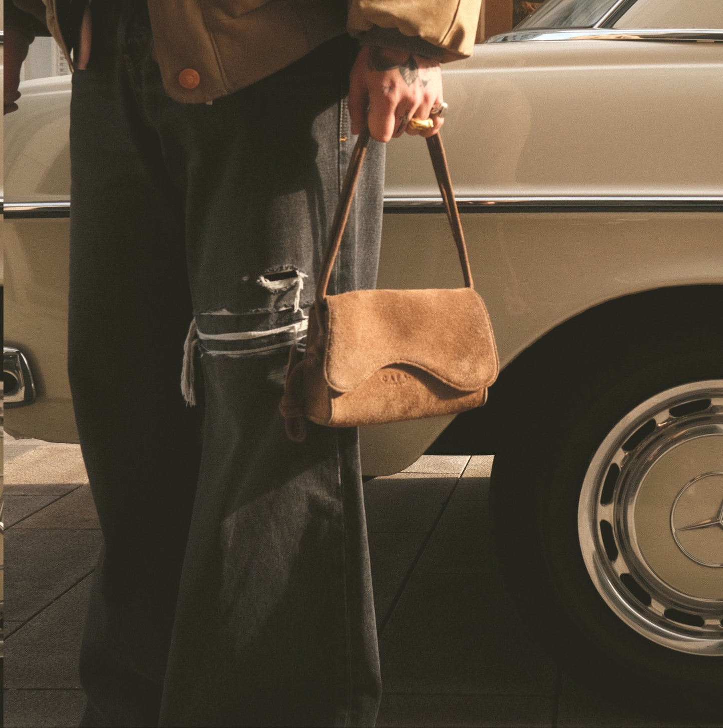 DATE Bag | Mocha Suede